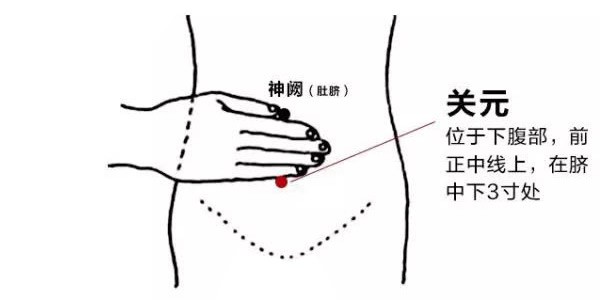 關元穴位置圖